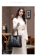 Load image into Gallery viewer, Large capacity leather sheepskin soft leather bag women&#39;s 2020 new fashion handbag one shoulder bag women&#39;s messenger bag 2020