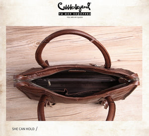 Cobbler Legend Genuine Leather Women Shoulder Bags 2020 New Trend Ladies Crossbody Bag For Women's  Luxury Designer Big Handbag