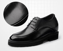 Load image into Gallery viewer, Extra High 4.7 Inches Classic Oxford Calf Leather Height Increasing Elevator Shoes Increase Men&#39;s Height 12CM Invisibly