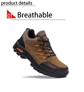 2020 New Men Casual Shoes Hiking Shoes Outdoor Sneakers Wear-resistant Men Shoes Non-slip Casual Sneakers Tenis Masculino Adulto