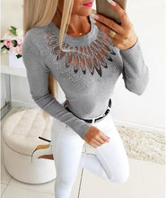 Load image into Gallery viewer, Fashion Bodycon Black White Women Pullover 2020 Autumn Winter Color Matching Knitting Female Turleneck Long Sleeve Sexy Sweater