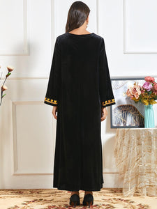 Islam Turkey Moroccan Arabic Hijab Dresses Muslim Women Islamic Clothing Dubai Dress Abaya Kaftan Kimono Long Robe Jubah Elbise