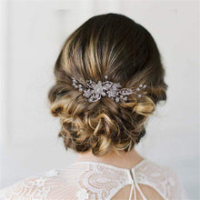 Load image into Gallery viewer, Mix Style Elegant Crystal Pearl Flower Hair Jewelry Wedding Hair Accessories Hair Comb Bridal tiara hair ornaments Wholesale