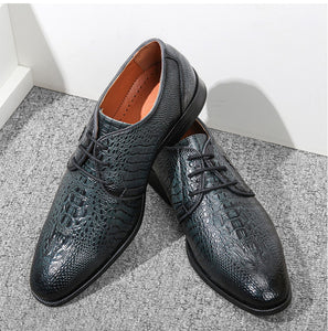 40-46 Brand  dress shoes men 2020 new Autumn wedding shoes classic Office fashion Social elegant formal men leather shoes