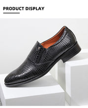 Load image into Gallery viewer, 40-46 Brand  men dress shoes 2020 new Autumn formal shoes men classic fashion elegant Office Social wedding men leather shoes