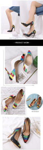WETKISS Emboss Leather Pumps Women Pointed Heels 12cm Shallow Shoes Female Colorful Shoes Crocodile High Heels Party Summer 2020