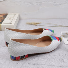 Load image into Gallery viewer, WETKISS Emboss Leather Pumps Women Pointed Heels 12cm Shallow Shoes Female Colorful Shoes Crocodile High Heels Party Summer 2020
