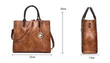 Load image into Gallery viewer, 2020 Hot Women&#39;s Handbag High Quality Pu Leather Women Bags Handbags Women Famous Brands Tote Bag Ladies Shoulder Bags 3 Set sac