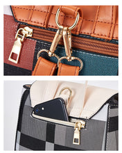 Load image into Gallery viewer, Large Capacity Women Bag Fashion Shoulder Bags for Women 2020 Wallet Ladies Leather Tote Luxury Brand 4 Psc/set Women&#39;s Handbags
