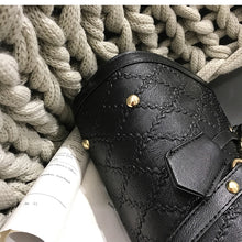 Load image into Gallery viewer, European Fashion Retro Female Tote bag 2020 New Quality PU Leather Women&#39;s Designer Large Handbag Lattice Chain Shoulder Bags