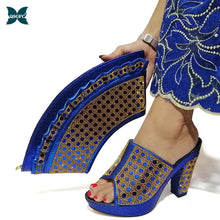 Load image into Gallery viewer, African Shoes And Bag Matching Set With Hot Selling Women Italian design Shoes And Bag Set For Party Wedding Red Color Shoes