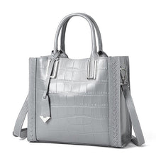 Load image into Gallery viewer, Female Big Tote Bag Genuine Leather Retro Crocodile Pattern Women Handbag Lady Classic Shoulder Messenger Bags Shopping Purse