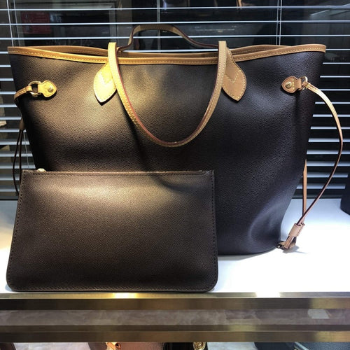 Bag Women High Quality Shopping Bag Luxury Brand Shoulder Bag Canvas Leather Full Handbags Composite Bags Classic Designer Totes