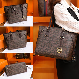 Luxury women's bag women 2020 new fashion large capacity shopping bag leather simple handbag single shoulder portable bag