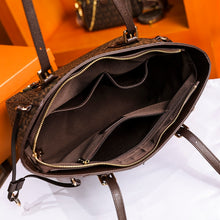 Load image into Gallery viewer, Luxury women&#39;s bag women 2020 new fashion large capacity shopping bag leather simple handbag single shoulder portable bag