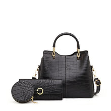 Load image into Gallery viewer, Alligator 3-piece Set Composite Bag Designer High Quality PU Leather Women Handbag Ladies Fashion Small Shoulder Crossbody Bag