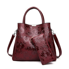Load image into Gallery viewer, 2 Sets Luxury Purses and Handbags Women Bags Designer High Quality Tote Bag Ladies Shoulder Crossbody Hand Bags for Women 2021
