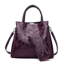 Load image into Gallery viewer, 2 Sets Luxury Purses and Handbags Women Bags Designer High Quality Tote Bag Ladies Shoulder Crossbody Hand Bags for Women 2021