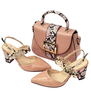 New Arrival Italian Shoes and Bags Set Envio Gratis African Matching Shoes and Bags Italian In Women Nigerian Women Wedding Shoe