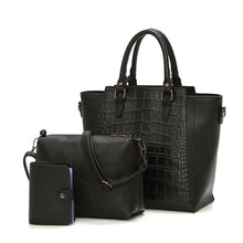 Load image into Gallery viewer, 3 PCS Women Purse Shoulder Bag Set Crossbody Bag High Quality Bags For Women 2020 Purses And Handbags Luxury Designer Tote Bag