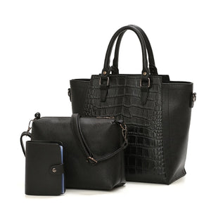 3 PCS Women Purse Shoulder Bag Set Crossbody Bag High Quality Bags For Women 2020 Purses And Handbags Luxury Designer Tote Bag