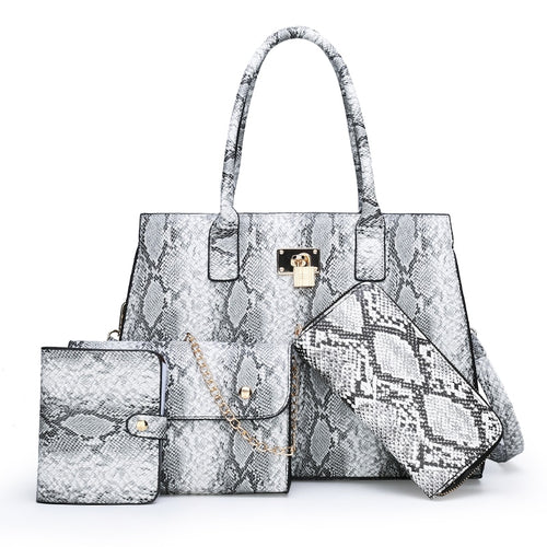 4 PCS Women Bag Set New Fashion Crossbody Bag High Quality Bags For Women 2020 Purses And Handbags Luxury Designer Shoulder Bag