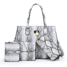 Load image into Gallery viewer, 4 PCS Women Bag Set New Fashion Crossbody Bag High Quality Bags For Women 2020 Purses And Handbags Luxury Designer Shoulder Bag