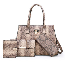 Load image into Gallery viewer, 4 PCS Women Bag Set New Fashion Crossbody Bag High Quality Bags For Women 2020 Purses And Handbags Luxury Designer Shoulder Bag