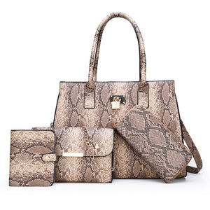 4 PCS Women Bag Set New Fashion Crossbody Bag High Quality Bags For Women 2020 Purses And Handbags Luxury Designer Shoulder Bag