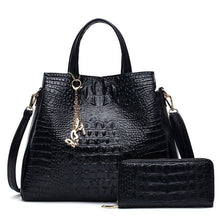 Load image into Gallery viewer, 2 Set Fashion PU Leather Shoulder Bags 2021 Women Bag High Quality Ladies Handbags Tote Bag Purses Designer large Bolsos Mujer