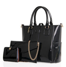 Load image into Gallery viewer, Maelove HOT 3Pcs/ Set Women-messenger-bags PU Leather Women casual Totes shoulder Bag +Messenger Bag+Purse +clutch Composite Bag