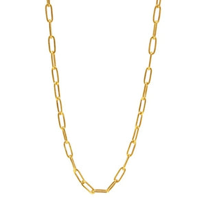 Clavicle link chain necklace joker paperclip choker necklaces for women Female charm Gold accessories fashion jewelry new