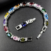 Load image into Gallery viewer, Cellacity Silver 925 Jewelry Gemstones Bracelet for Women Oval Zircon Trendy Female Fine JewelryValentine&#39;s Day gift Wholesale