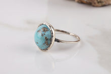 Load image into Gallery viewer, UM US JEWELRY Turquoise Natural Stone 925 Sterling Silver Women &#39;S Ring