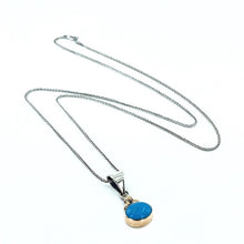 Load image into Gallery viewer, The Production Of handicrafts, Natural Turquoise Authentic Sterling Silver Set Suit