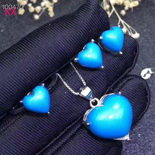 Load image into Gallery viewer, Turqoise Jewelry Sets Red Stone Necklace and Earring Bracelet Ring for Women Fashion Jewelry Set Wholesale