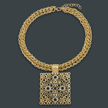 Load image into Gallery viewer, African Bridal Jewelry Dubai Gold Ring Big Necklace Jewelry Sets   Earrings Charm Women Bracelet Wedding Jewelry