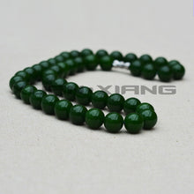 Load image into Gallery viewer, Drop Shipping Women Necklace Natural Green Quartzite Jades Stone Necklaces 10mm Round Beads Necklaces Gift Women Fine Jewelry