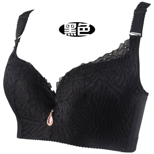 E F Large Cup Push Up Bra 38 40 42 46 48 50 Lace Plus Size Bras Sexy Intimate 85 90 95 110 115