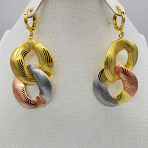 High quality Italian gold colored jewelry for women's African bead jewelry jewelry fashion necklace earrings bracelet jewelry