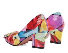 Load image into Gallery viewer, XGRAVITY Vintage Women Shoes Elegant Genuine Leather Round Toe Dress Shoes Sexy Fashion Party Shoes Evening Shoes Female C069