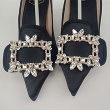 Load image into Gallery viewer, Bling Ankle Strap Sandals Women Sexy High Heels Pumps Shoes Thin Heels Shoes Lady Pump wedding Shoes For Women 2021