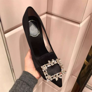 Bling Ankle Strap Sandals Women Sexy High Heels Pumps Shoes Thin Heels Shoes Lady Pump wedding Shoes For Women 2021