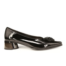 Load image into Gallery viewer, MISS VIRA Pumps Women Genuine Leather Pointed Office Ladies Work Shoes Spring Autumn Mid Heels Shoes