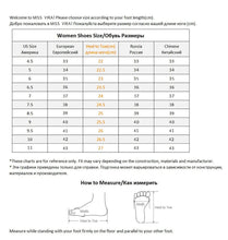Load image into Gallery viewer, MISS VIRA Pumps Women Loafers Mid Heels Genuine Leather Square Toe Loafers Party Shoes For Women Office Shoes