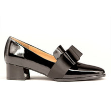 Load image into Gallery viewer, MISS VIRA Pumps Women Loafers Mid Heels Genuine Leather Square Toe Loafers Party Shoes For Women Office Shoes