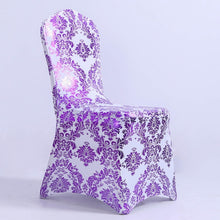 Load image into Gallery viewer, Colour Print Chair Cover Spandex Wedding Lycra Chair Cover For Birthday Party Decoration Hotel Banquet Wholesale Fit All Chairs