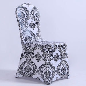 Colour Print Chair Cover Spandex Wedding Lycra Chair Cover For Birthday Party Decoration Hotel Banquet Wholesale Fit All Chairs