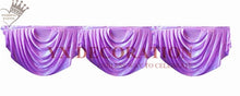 Load image into Gallery viewer, New Design Ice Silk Swag Drapery For Backdrop Curtain Table Skirt Wedding Event Decoration