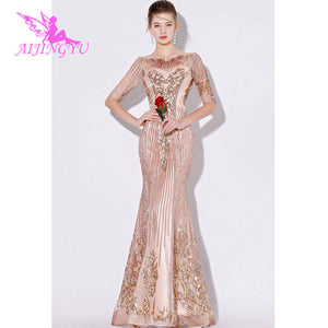 AIJINGYU Plus Size Evening Dress Party Sexy Gown 2022 Women Elegant Formal Special Occasion Dresses Fashion Gowns FS577